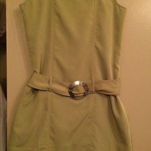 NWOT Lime green dress.